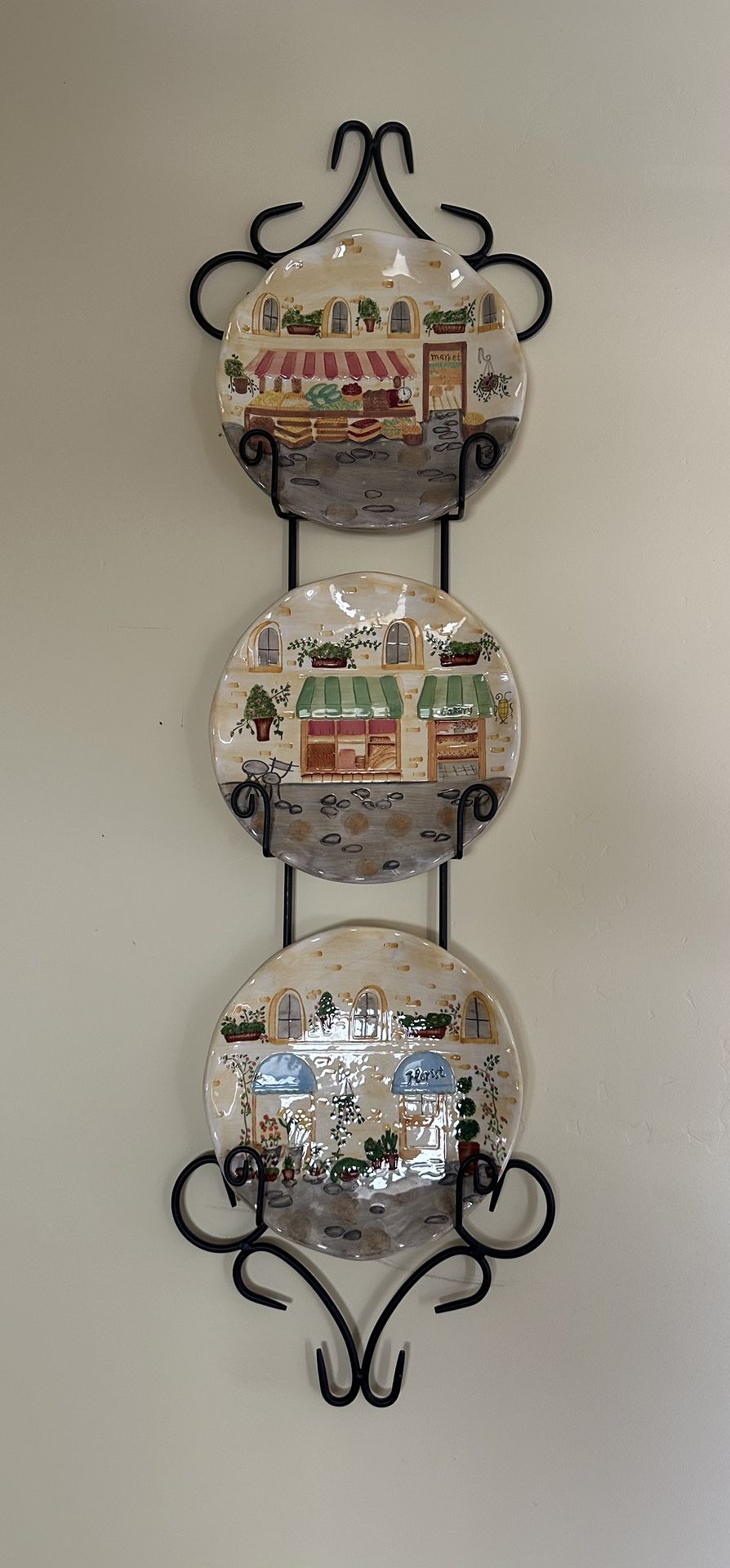 De Orate Wall Hanging Plate Set 