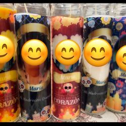 Dia De Los Muertos Candels