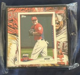 Mike Trout 2014 Topps All-Star Card Framed Display – Angels