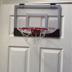 Over The Door Mini Basketball Hoop-Redline