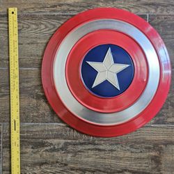 Captain America Metal Shield 18" Diameter Cosplay Life-size