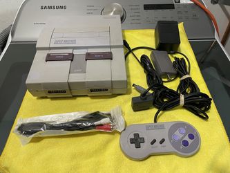 Super Nintendo System SNES 