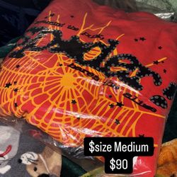 Spider Hoodie Red