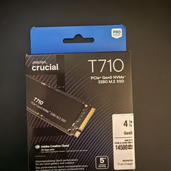 Micron Crucial T710 4tb Internal Ssd Brand New