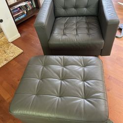 IKEA Leather Chair — Like New 