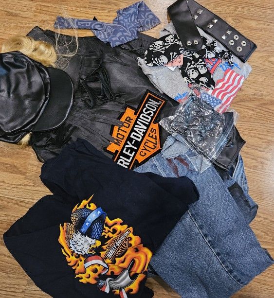 Biker Harley-Davidson Halloween Costume