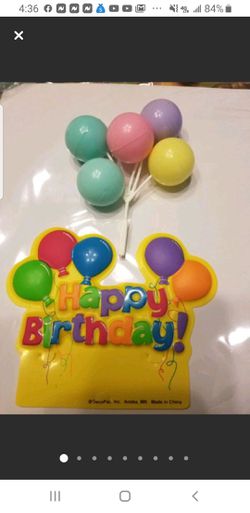 Birthday Cake Decoration Toppers