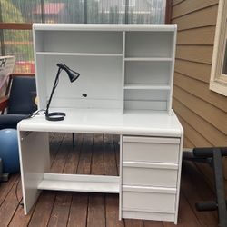 White Wooden Desk