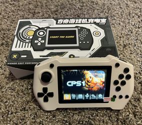 Power Bank With Built In Retro Gaming Handheld