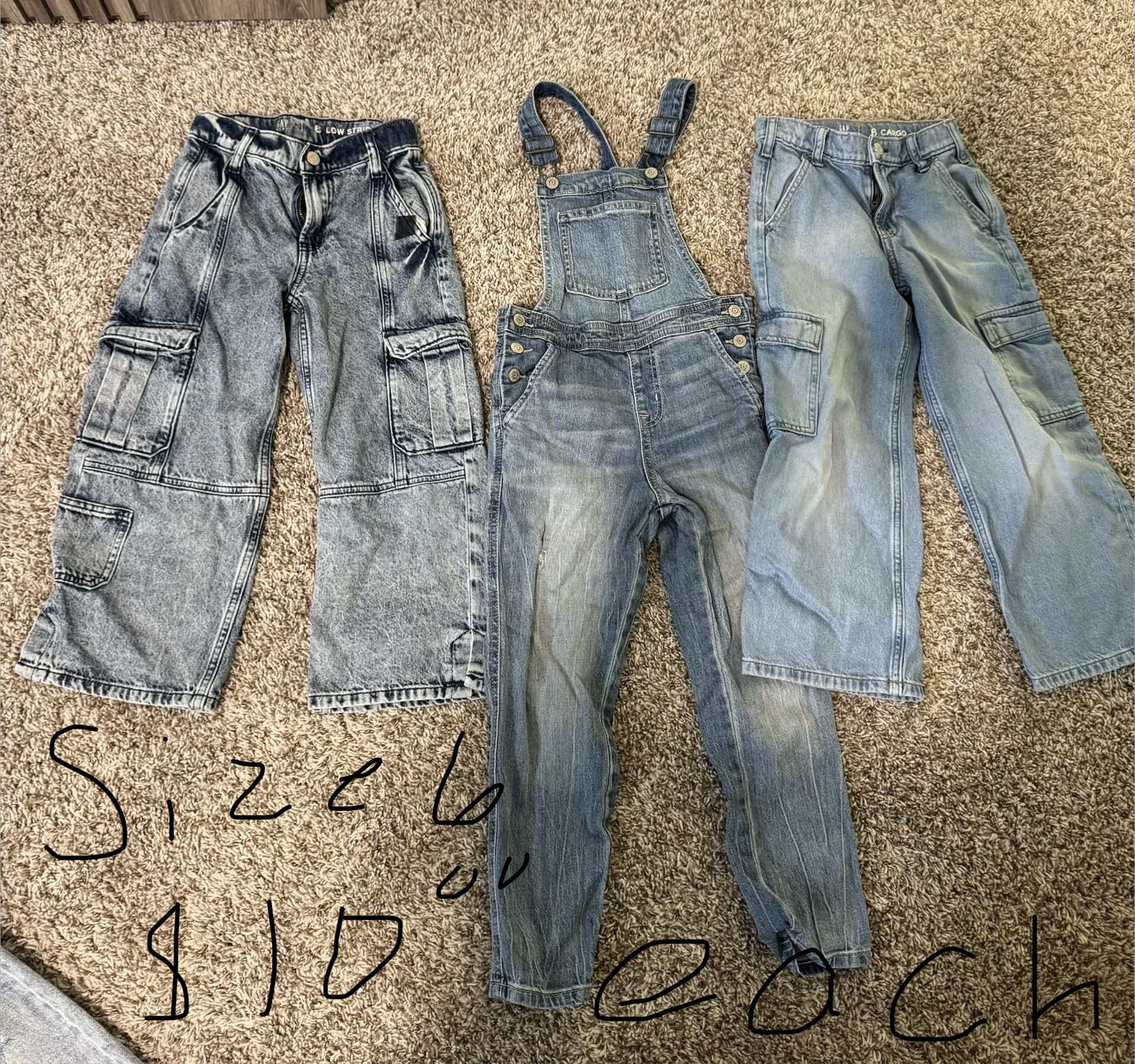 Girls' Jeans for Sale – Size 6 & 7