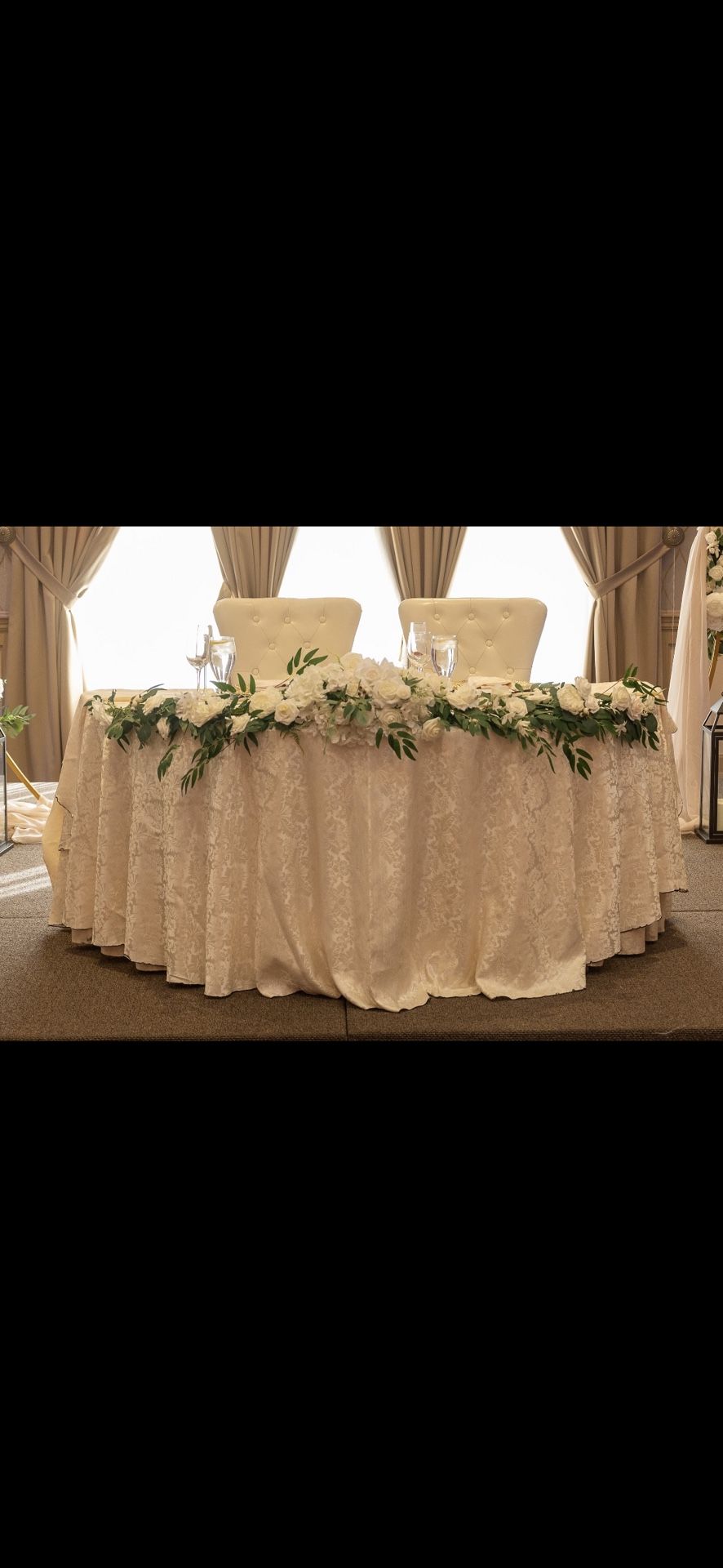 Sweetheart Table Centerpiece