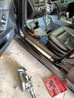 Mercedes ESL (Steering lock)