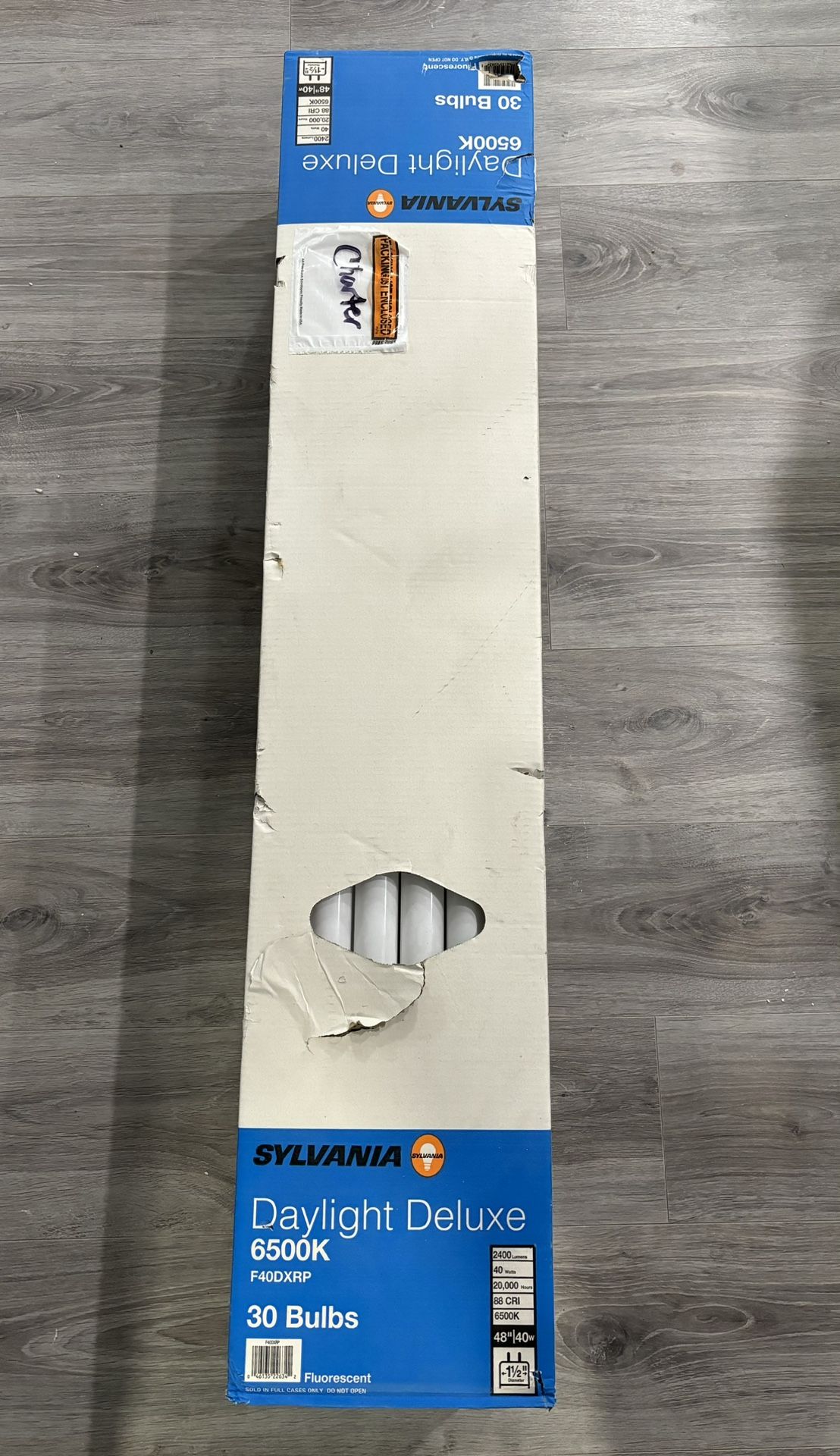 SYLVANIA Daylight Deluxe 6500K F40DXRP 30 Bulbs 