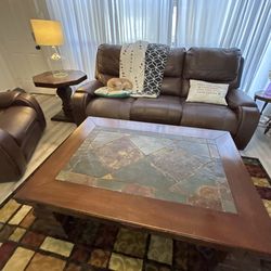 Living room table set