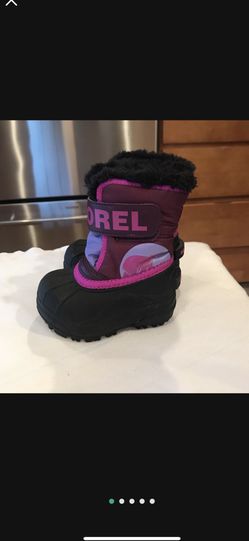 Sorel Toddler Girl Snow Boots - Size 5