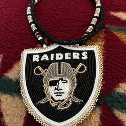 NFL beaded medallions 