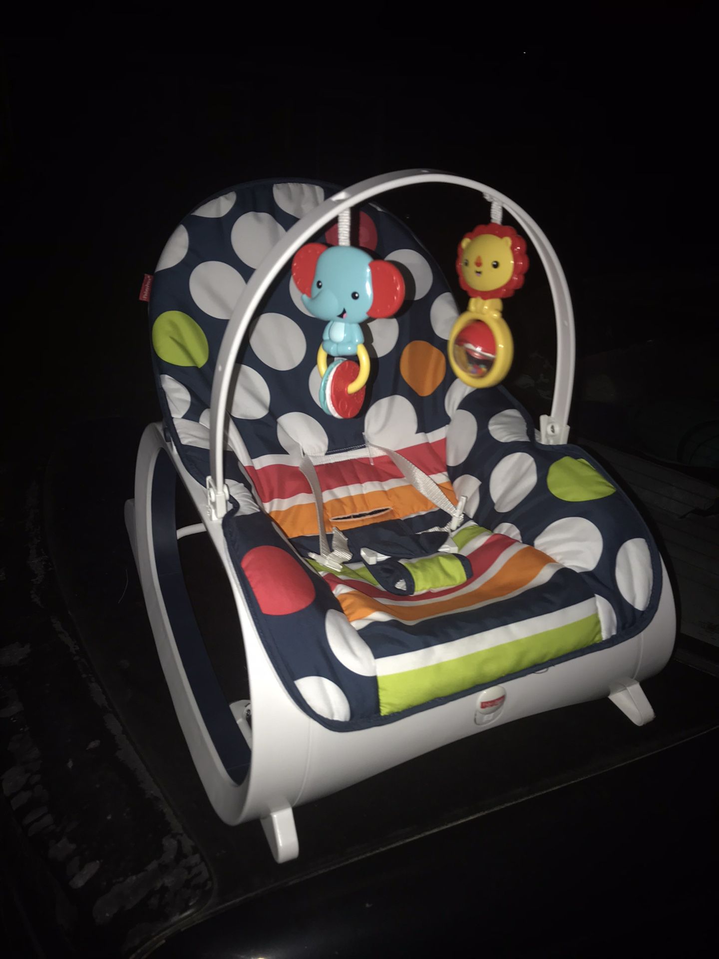 Lnew Fisher Price Baby Rocking Vibrating Bouncy Chair Very Nice Only $20 Firm