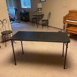 Folding Table - Black
