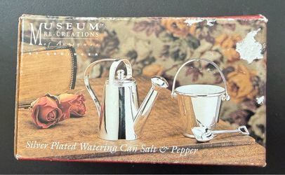 Godinger Silver Plated Watering Can Salt & Pepper Set