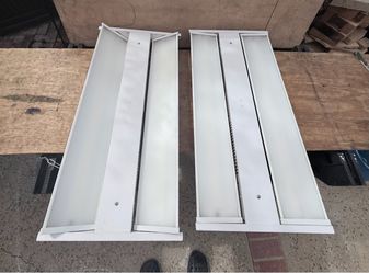 COOPER - Fluorescent Troffer Light Fixtures – Lot of 2