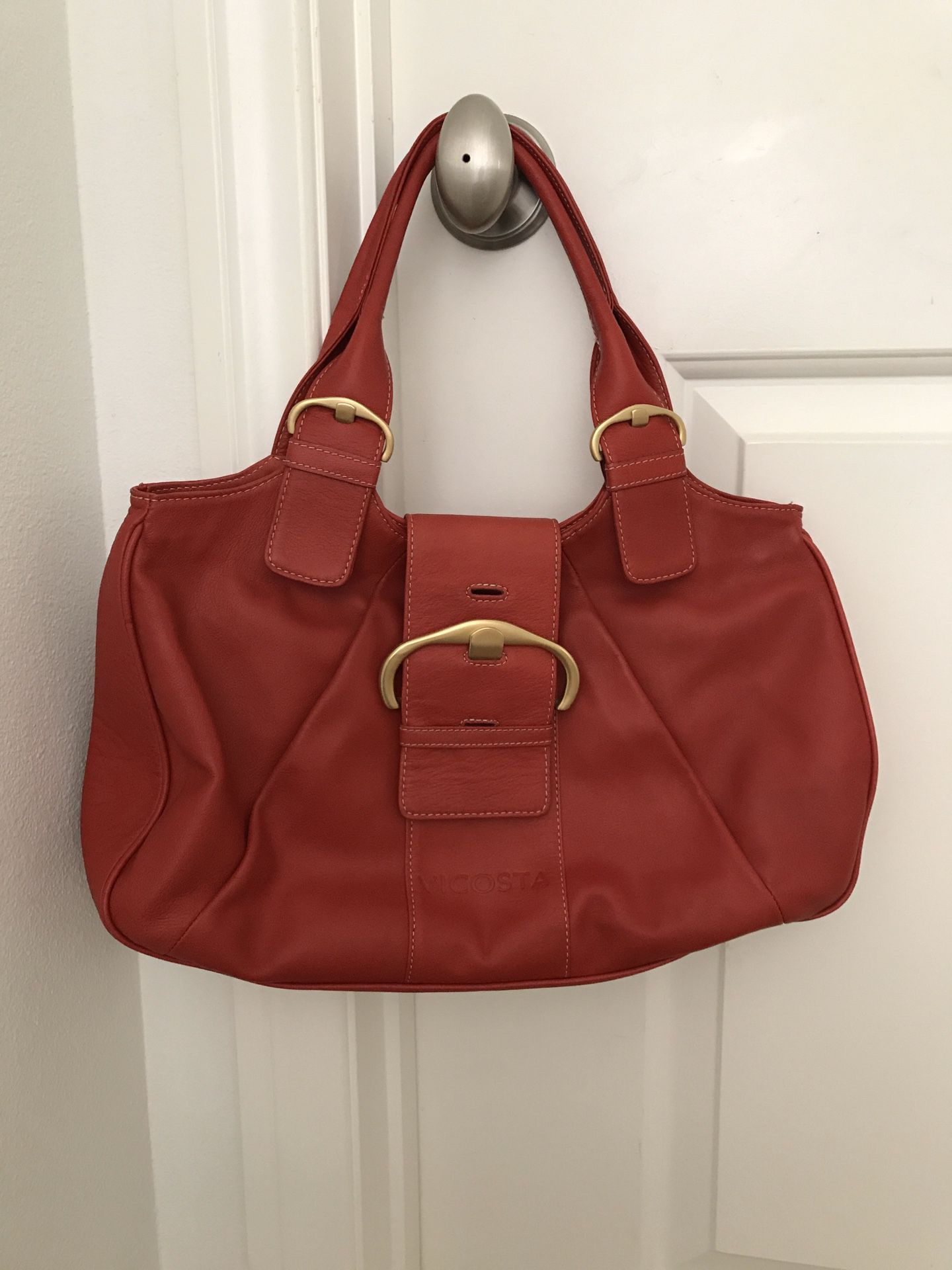 Vicosta leather handbag **like new!