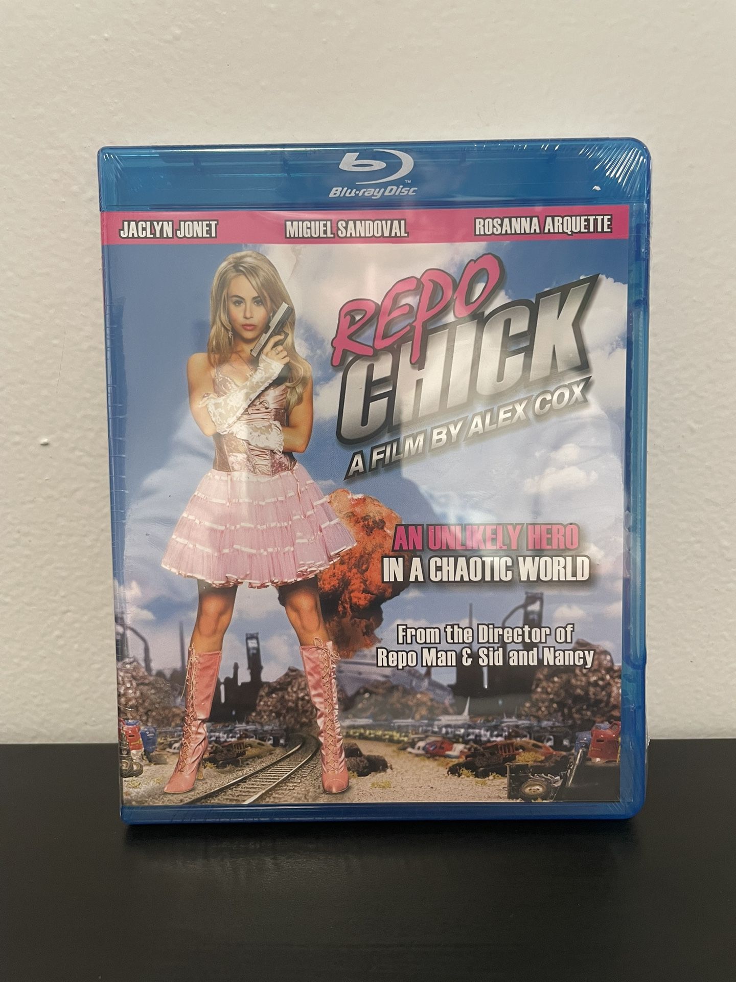 Repo Chick Blu Ray Movie NEW SEALED BBC Films Jaclyn Jonet 2009