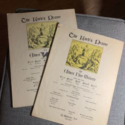 Vintage Sheet Music: The Lord’s Prayer