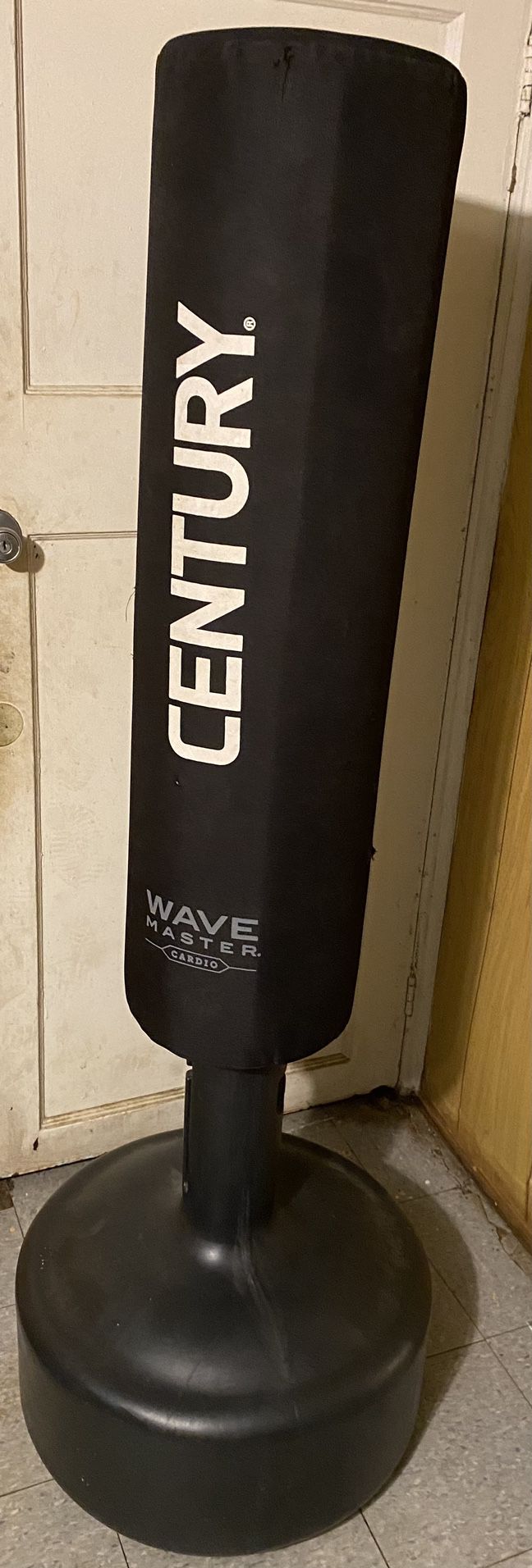 Boxing Bag With Boxing Equipment 