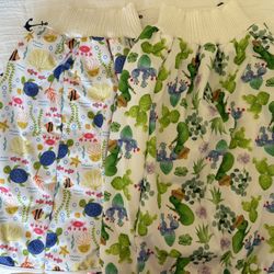 Kids Patterned waterproof diaper Skirts