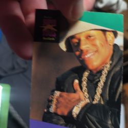 Autographed LL Cool J Superstar card
