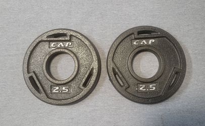 Weight Light Olympic Plates Pair Of #2.5s