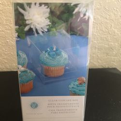 12 Pc Clear Cupcake Box