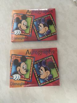 Disneyland Autographs souvenir books