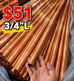 3/4“ Type L Copper Pipe Pick Up Today Contractor Pricing