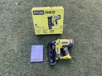 Ryobi 18v Straight Finish Nailer 16ga Model P326 (Tool Only)