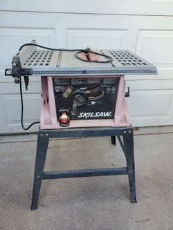 SKILLSAW TABLE SAW ( WORKS) HANDLES ARE CRACKED/ BROKEN FROM AGE