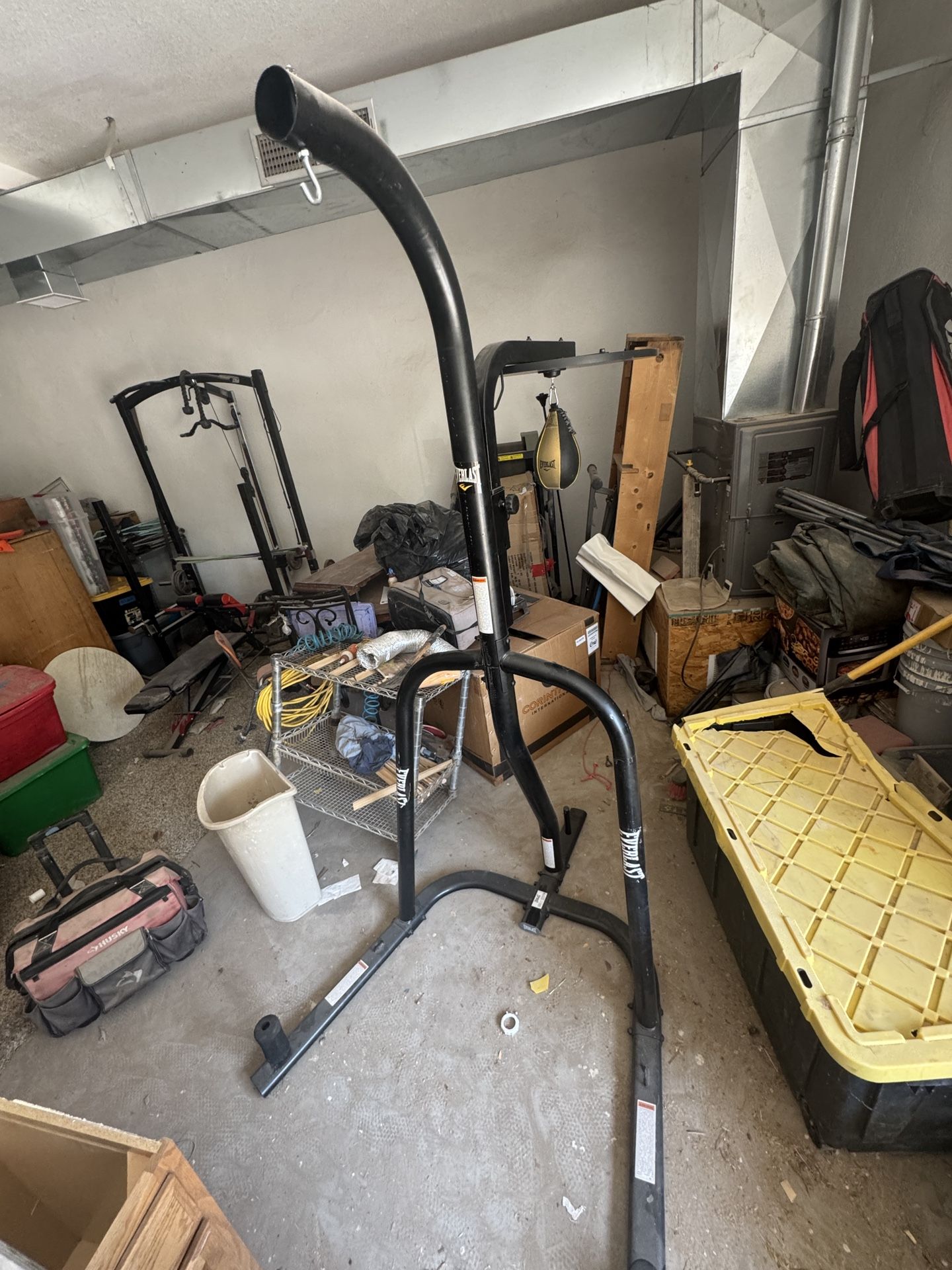 Everlast punching bag stand