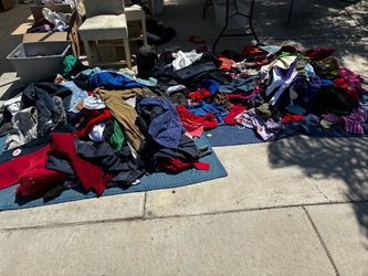 3 bags of clothes