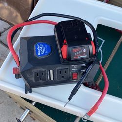 Mobile Power Outlet And Battery