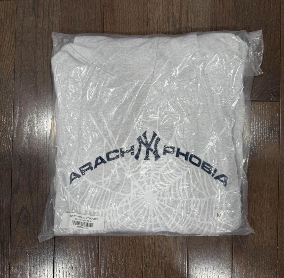 SP5DER Arach NY Phobia Hoodie|SZ M
