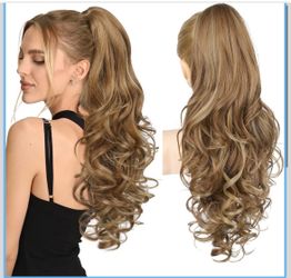 REECHO Ponytail Extension, 26 Inch Drawstring