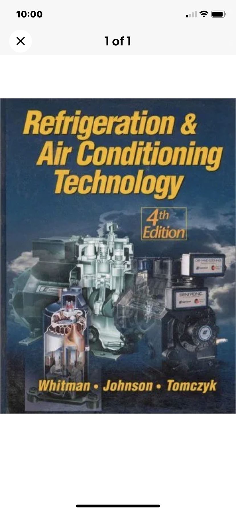 Refrigeration And Air Conditioning Technology 4th Edition, Hardcover Book