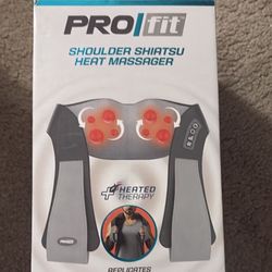 New PROfit Shiatsu Heat Massager Neck Shoulder Back 3 Modes