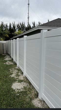 Vinyl PVC Fence 