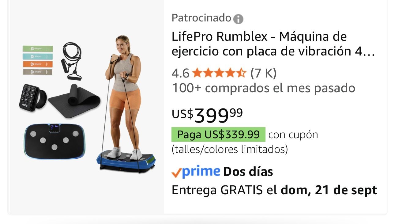 Life Pro Vibración Plate