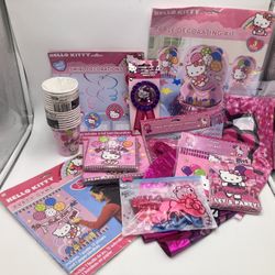 Large Hello Kitty Birthday Party
