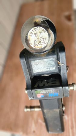 B&W Trailer Hitches Tow & Stow Adjustable Trailer Hitch Ball Mount - Fits 2.5" R