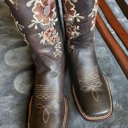 Leather Womens Boots 