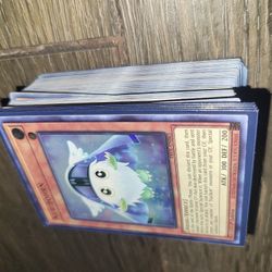 Yugioh 100 Commons, 5 Rares And 5 Holographic Cards Random 