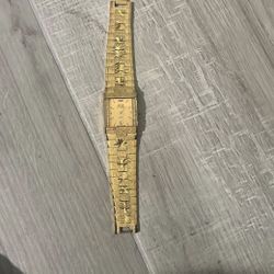 23k gold plated watch